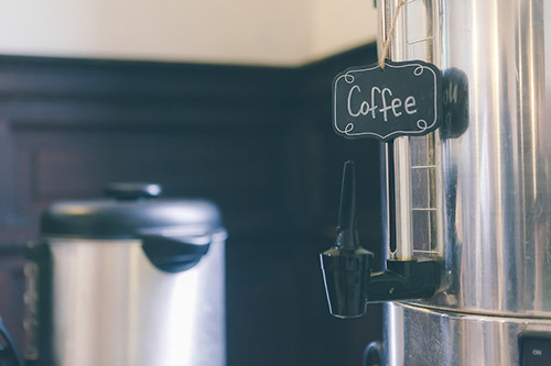 The Brew City Church coffee machine